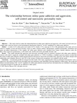 The relationship between online game addiction and aggression, self-control and narcissistic personality traits