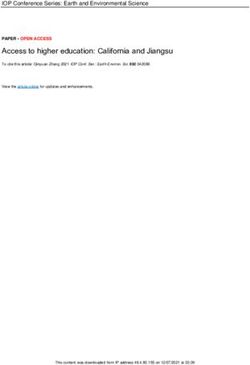 Access to higher education: California and Jiangsu - IOPscience