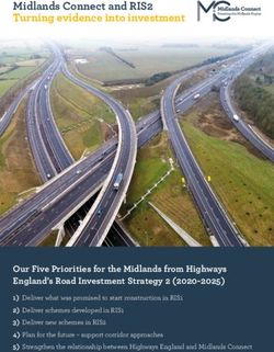 Midlands Connect and RIS2 Turning evidence into investment