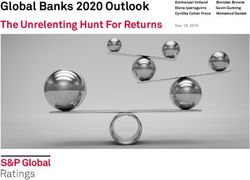 Global Banks 2020 Outlook - The Unrelenting Hunt For Returns Emmanuel Volland Elena Iparraguirre Cynthia Cohen Freue Mohamed Damak - S&P Global
