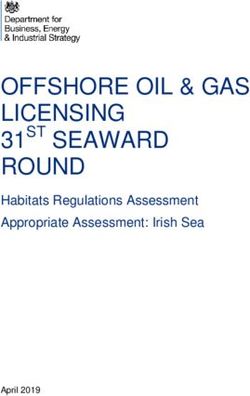 OFFSHORE OIL & GAS LICENSING 31ST SEAWARD ROUND - Habitats Regulations Assessment Appropriate Assessment: Irish Sea