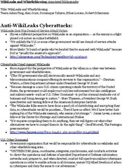 ANTI-WIKILEAKS CYBERATTACKS