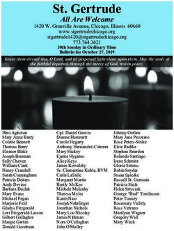 St. Gertrude All Are Welcome www.stgertrudechicago.org