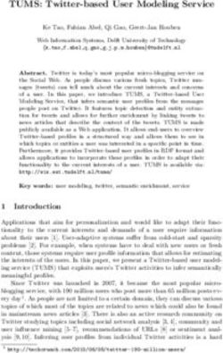 TUMS: Twitter-based User Modeling Service