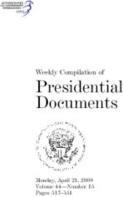 Presidential Documents - Weekly Compilation of - Govinfo.gov