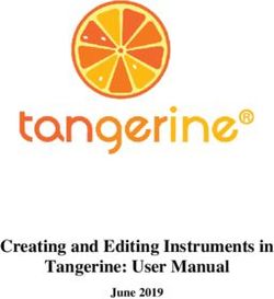 Creating and Editing Instruments in Tangerine: User Manual - June 2019