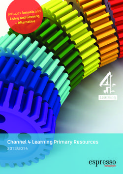 Channel 4 Learning Primary Resources 2013/2014 - Includes Animals and Living and Growing