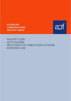INDUSTRY CODE ACIF C564:2004 DEPLOYMENT OF MOBILE PHONE NETWORK INFRASTRUCTURE