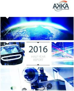 2016 HALF-YEAR REPORT - Akka Technologies