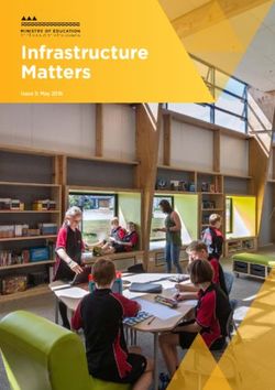 Infrastructure Matters - Issue 5: May 2016 - Ministry of Education