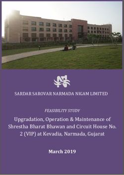 2 (VIP) at Kevadia, Narmada, Gujarat - SARDAR SAROVAR NARMADA NIGAM LIMITED March 2019