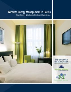 Wireless Energy Management In Hotels - Save Energy & Enhance the Guest Experience