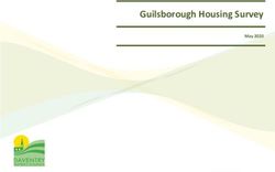 Guilsborough Housing Survey - May 2020 - Daventry District Council