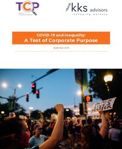 A Test of Corporate Purpose - COVID-19 and Inequality: September 2020 - KKS Advisors