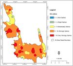 Land use/land cover assessment as related to soil and irrigation water salinity over an oasis in arid environment