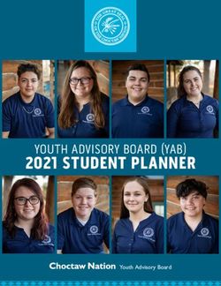 2021 STUDENT PLANNER YOUTH ADVISORY BOARD (YAB) - Youth Advisory Board - Choctaw ...