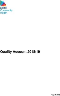 Quality Account 2018/19 - Page 1 of 76 - Bristol Community Health