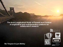 The Avon Longitudinal Study of Parents and Children A longitudinal and multigeneration platform for collaborative research - Nic Timpson & Lynn Molloy