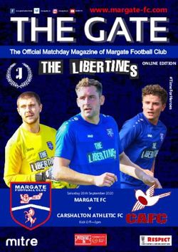 GATE TV www.margate-fc.com - MARGATE FC CARSHALTON ATHLETIC FC v - ONLINE EDITION - CARSHALTON ...