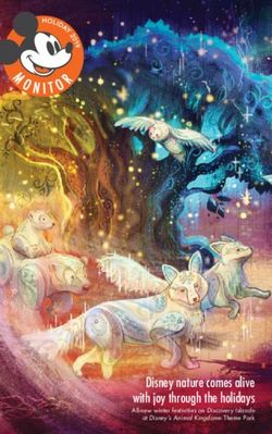 Disney nature comes alive with joy through the holidays