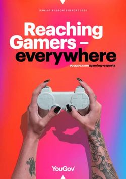 Yougov.com/gaming-esports - GAMING & ESPORTS REPORT 2023 - YouGov plc