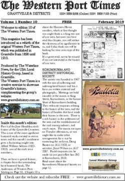 The Western Port Times - Grantville History