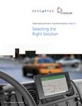 Best Practices for ELD Mandates - Telematics-Driven Transformation: Part 1 M OFF - Barcoding-Canada