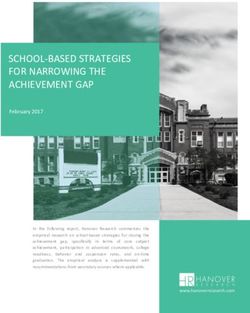 SCHOOL-BASED STRATEGIES FOR NARROWING THE ACHIEVEMENT GAP