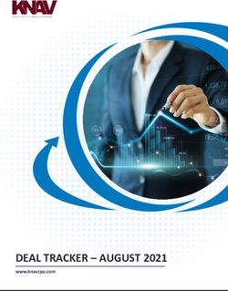 DEAL TRACKER - AUGUST 2021 - www.knavcpa.com - KNAV Accounting Firm