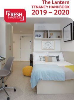 2019 2020 The Lantern TENANCY HANDBOOK - Fresh Student Living