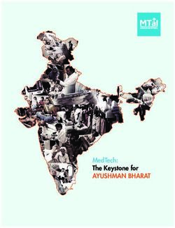 MedTech: The Keystone for - AYUSHMAN BHARAT 1 - Medical ...