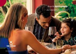 Tenerife Gastronomy and selection of restaurants