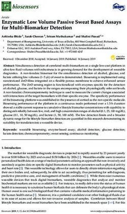 Enzymatic Low Volume Passive Sweat Based Assays for Multi-Biomarker Detection - MDPI