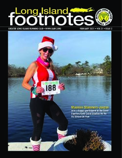 Footnotes - Greater Long Island Running Club