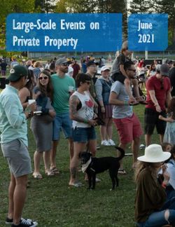 Large-Scale Events on Private Property Guidelines - June 2021