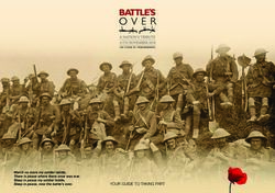 YOUR GUIDE TO TAKING PART - March no more my soldier laddie, There is peace where there once was war. Sleep in peace my soldier laddie, Sleep in ...