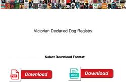Victorian Declared Dog Registry - Harry Chapin Foundation