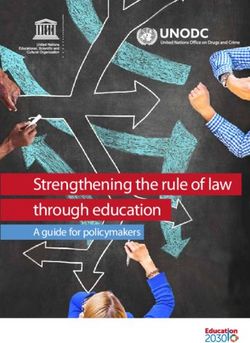 Strengthening the rule of law through education - A guide for policymakers - United ...