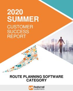 SUMMER 2020 CUSTOMER SUCCESS REPORT - ROUTE PLANNING SOFTWARE CATEGORY - FeaturedCustomers