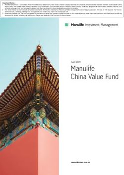 Manulife China Value Fund - April 2021 - Manulife Investment ...