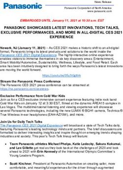 PANASONIC SHOWCASES LATEST INNOVATIONS, TECH TALKS, EXCLUSIVE PERFORMANCES, AND MORE IN ALL-DIGITAL CES 2021 EXPERIENCE