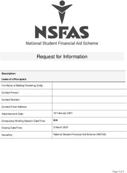 Request for Information - Tender Bulletins