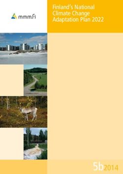Finland's National Climate Change Adaptation Plan 2022