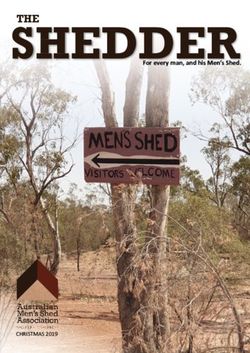 SHEDDER THE For every man, and his Men's Shed - Men's Sheds