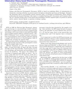 Information theory based Electron Paramagnetic Resonance dating