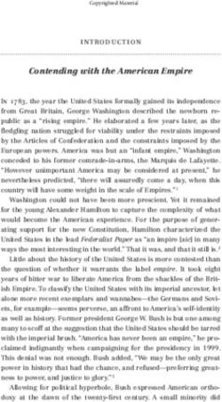 Contending with the American Empire