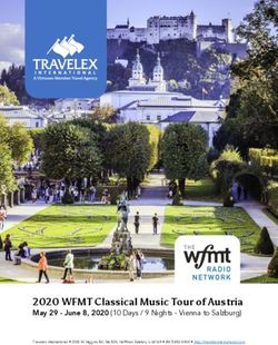 2020 WFMT Classical Music Tour of Austria - May 29 - June 8, 2020 (10 Days / 9 Nights - Vienna to Salzburg) - Travelex ...