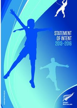 STATEMENT OF INTENT 2013 2016 - Ground Floor, 86 Customhouse Quay, Wellington 6011, New Zealand PO Box 2251, Wellington 6140 Phone: +64 4 472 8058 ...