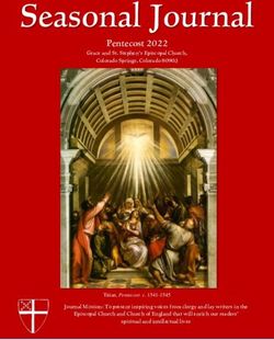 Seasonal Journal Pentecost 2022