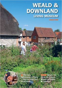 WEALD & DOWNLAND LIVING MUSEUM - What's On - Weald and Downland Living Museum